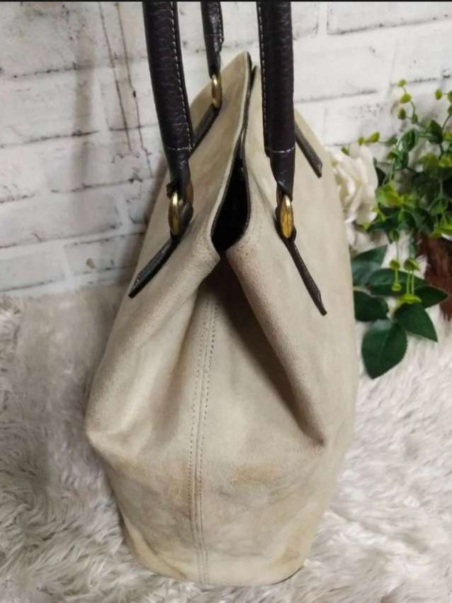 Suede lether bag
