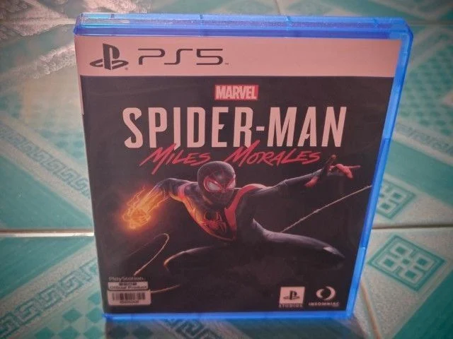 แผ่นเกมส์ PS5 Spider man miles morales