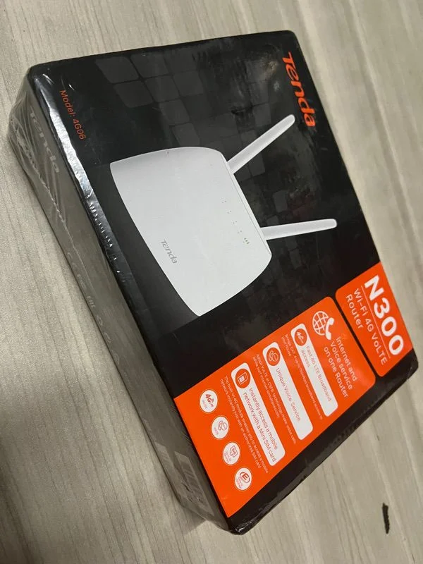 Tenda 4G06 4G LTE Router เร้าเตอร์ใส่ซิม N300 เราท์เตอร์ WiFi ใส่ ซิม 300Mbps รองรับซิมทุกเครือข่าย