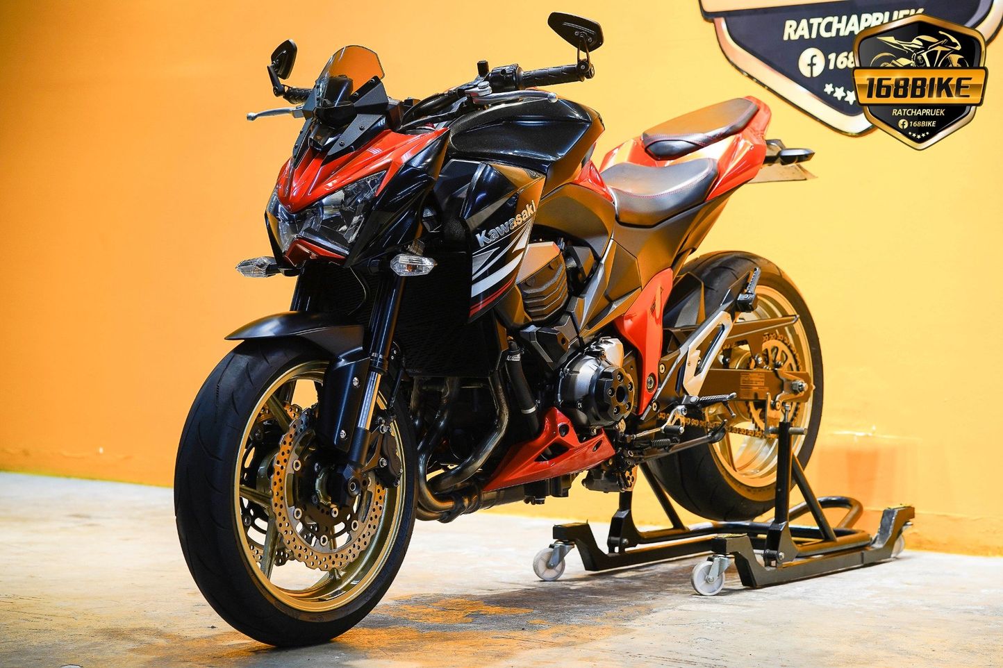 Kawasaki Z800 เเต่งเต็ม ปี 2014 ใช้ดาวห์เริ่มต้นที่ 9,000 บ.