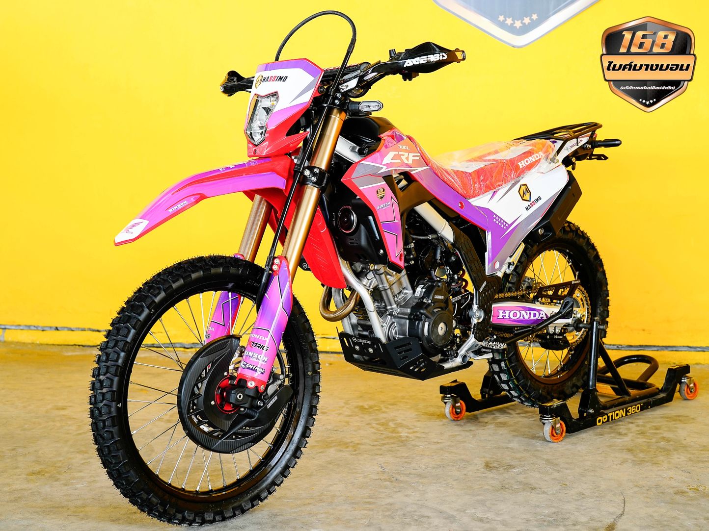 Honda CRF300 L 2024 (รถป้ายเเดงเเต่งให้ครบ สด-ผ่อน )