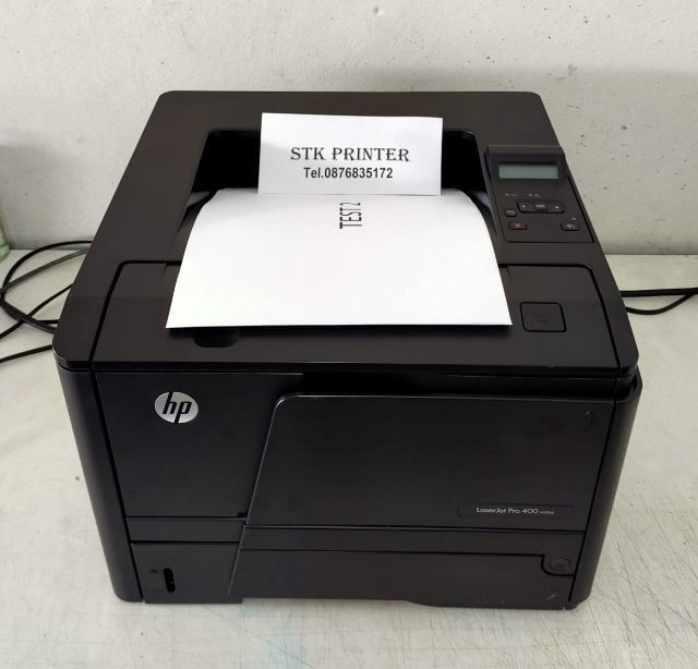 ปริ้นเลเซอร์ HP Pro400 M401dne มือสองใช้หมึกเบอร์ 80A