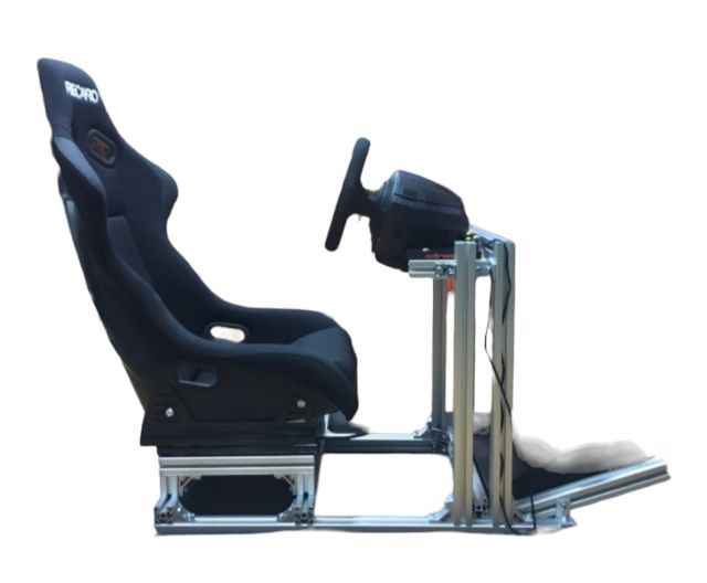 For sale: Playstation racing game chair made from strong Aluminium profile, includes cushion (does not include steering wheel, g