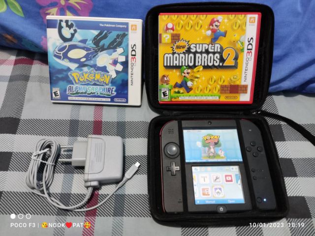 Nintendo 2Ds, condition: like new, looking for a new owner (shipping fee 200฿)
