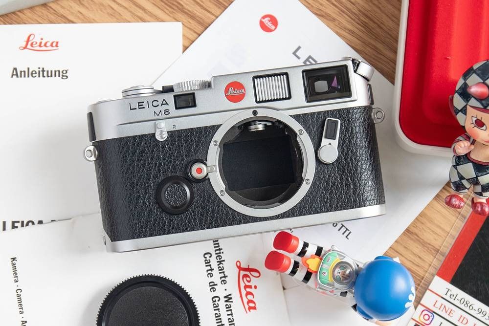 Leica M6 0.72 Silver New Condition, See Actual Photos Inside: 4 image