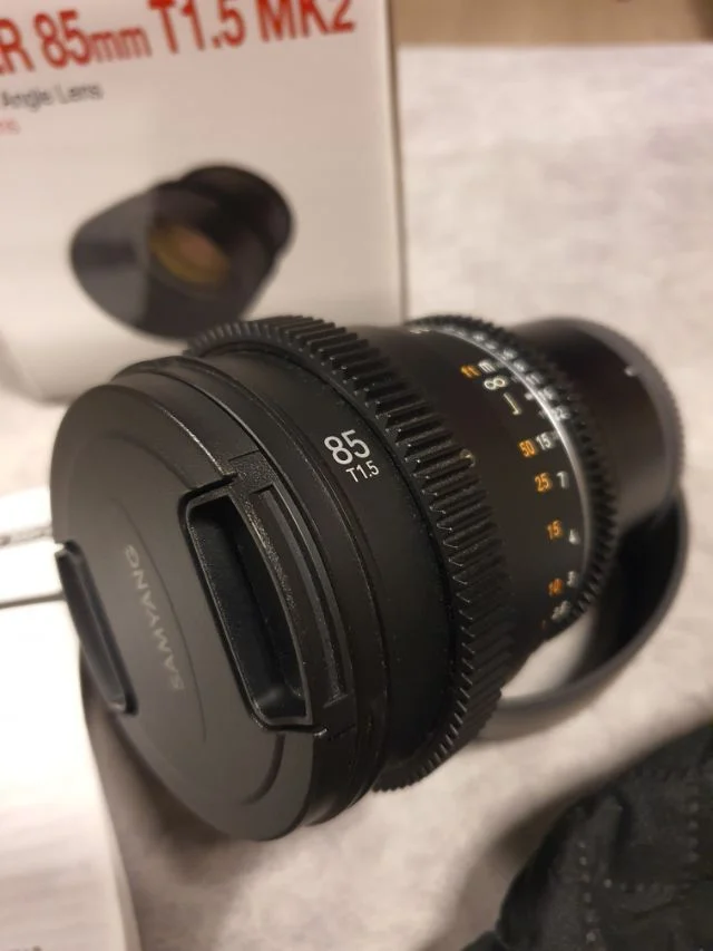 For Sale: SAMYANG VDSLR 85mm T1.5 MK2 Cine Lens for SONY FE. Manual focus lens with incredible bokeh.: 2 image