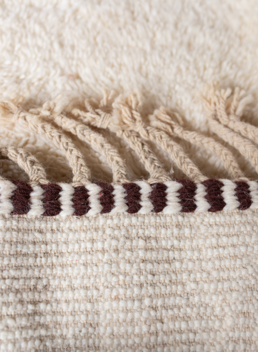 Wool Rug 100% Moroccan Berber Authentic: 3 image